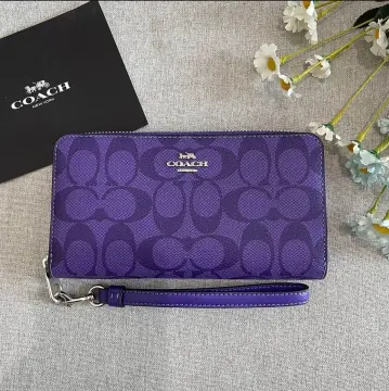 COACH | Signature Violet Purple Floral Purse | Mercari | Floral purse, Purple  purse, Leopard bag