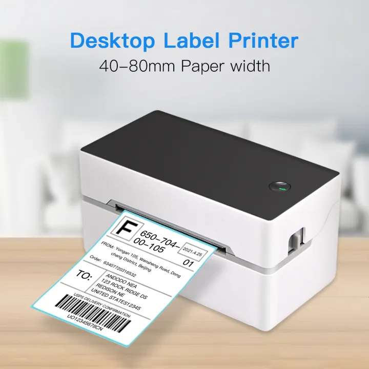 In Wireless Desktop Thermal Label Printer For 4x6 Shipping Package