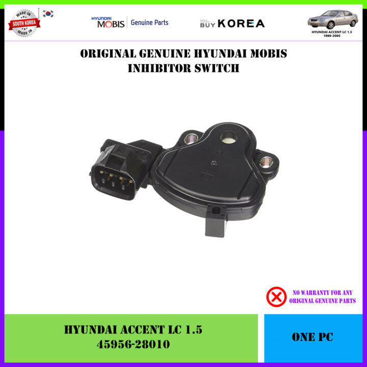 Hyundai Accent LC 1.5 Genuine Hyundai Mobis Inhibitor Switch (45956