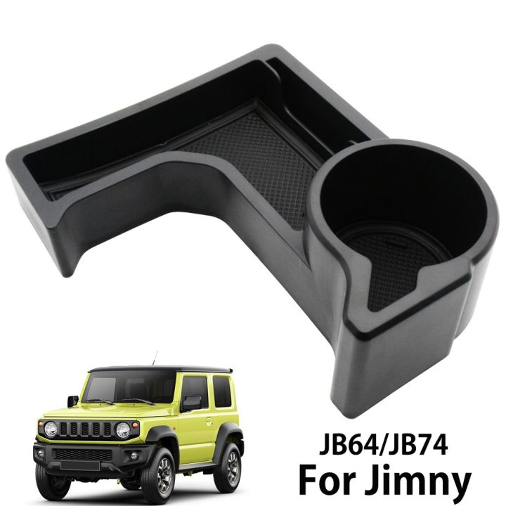 Hot Sale For Suzuki Jimny 2018-2023 JB64 JB74 Armrest Storage Box Center  Console Organizer Glove Tray Phone Holder Case Bin Lever