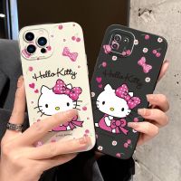 [On1ine 3C Digital} Samsung Galaxy A03 A03S A02 A01เคสนิ่มลาย Hello Kitty Cat Angel Eye ซิลิโคนกรอบกันกระแทกป้องกันทุกส่วนของเครื่องกล้องโทรศัพท์ทรงสี่เหลี่ยม