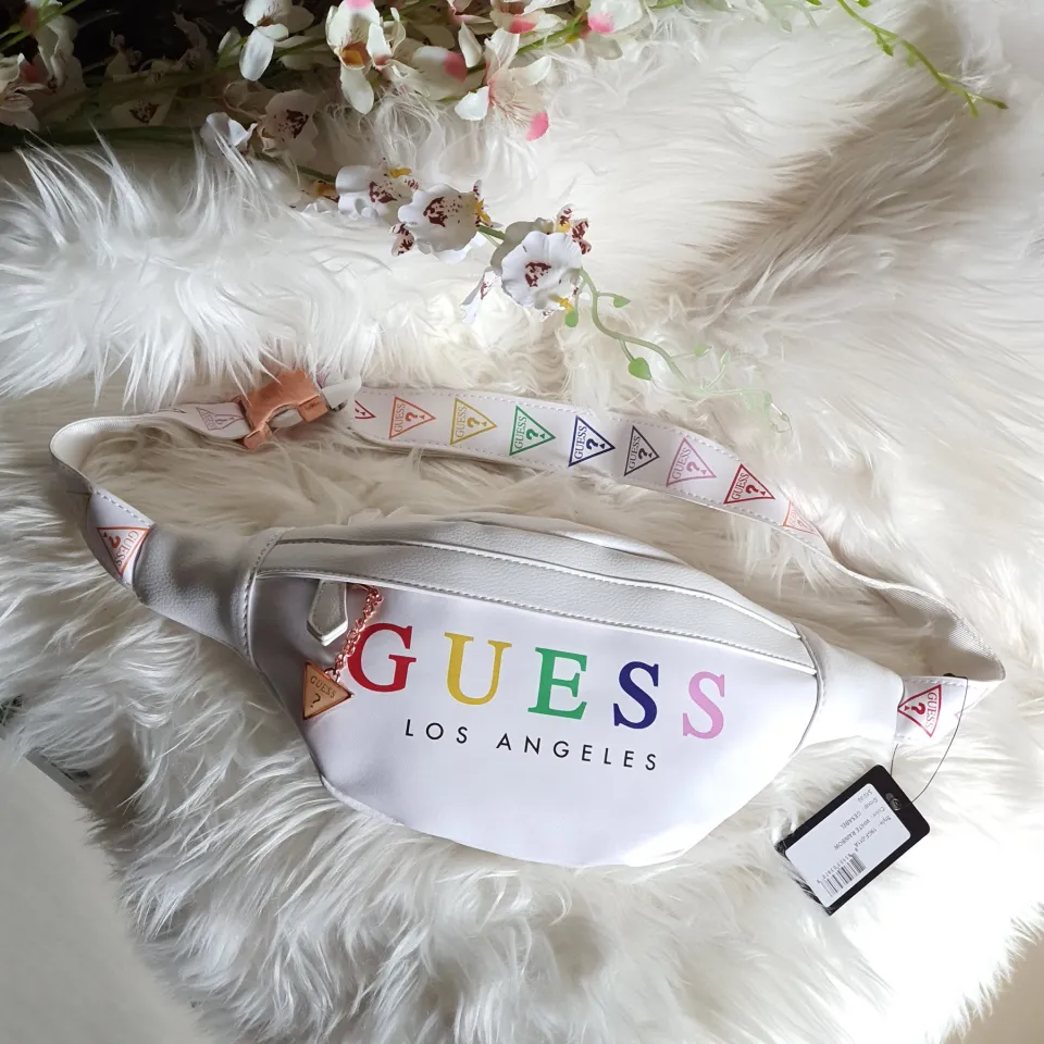 Guess fanny deals pack white