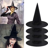 5Pcs Witch Hat for Adults Supply Costume Props Decorations Caps