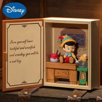 Disney Classic Fairy Tale Series Blind Box Mickey Mouse Stitch Donald Duck Daisy Tinker Bell Figure Mystery Boxes Model Toy Gift