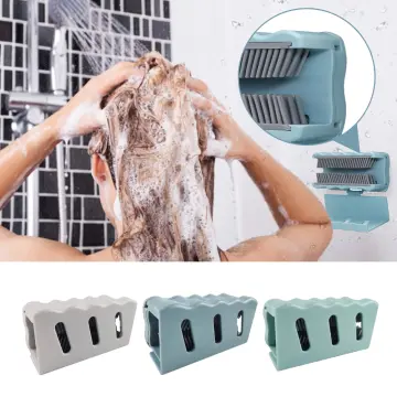 Silicone Shower Hair Catcher Wall Mounted Hair Stopper Hair Collector For  Sink Bathtub Bathroom Accessories Reusable #