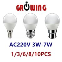 LED Mini bulb G45 3W-7W E14 E27 B22 220V-240V no strobe warm white light suitable for kitchen toilet down light Toilet Covers