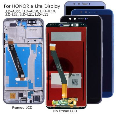 หน้าจอสำหรับ Honor 9 Lite Lld-l31/L21/L11lcd หน้าจอสัมผัสอะไหล่สำหรับหน้าจอ Lcd ทดสอบแล้วขนาด9นิ้ว