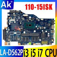 【YD】 LA-D562P Mainboard 110-15ISK Laptop Motherboard with 4405U I3 I5 I7 6th Gen CPU 4GB