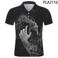 【high quality】  2020 New Polo Homme Cartoon Hand 3d Printed Polo Shirt Men Fashion Camisas Harajuku Cool Short Sleeve Casual Hombres Ropa