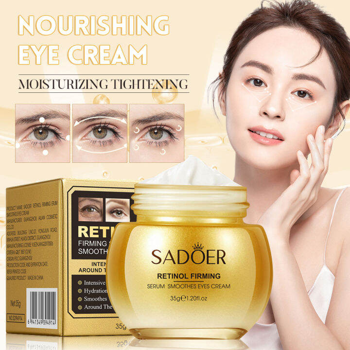 MOMO STORE SADOER Retinol Moisturize eye cream eyebag remover eye cream ...