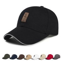 【Hot Sale】 Mens hat spring and summer pure casual baseball cap autumn outdoor fashion breathable solid brand peaked