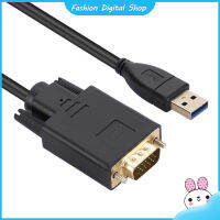 Usb เป็น Usb โปรเจกเตอร์ Vga การ์ดแสดงผลภายนอก Usb3.0ไปยัง Vga Converter จออะแดปเตอร์สายพ่วง