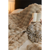 WB11/WB12 - Toscana Fur Fabric Blanket ผ้าห่ม ทัสคานาสไตล์อิตาลี่ ขนาด 160*200 ซม.