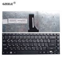 GZEELE แป้นพิมพ์สีดำ RU ใหม่สำหรับ Acer Aspire ES1-411 ES1-431 ES1-511 ES1-520 V3-431 ES1-521