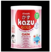 Sữa bột Aiwado Kazu Gain Gold 1+810g, sữa bột cho cho, sữa dinh dưỡng