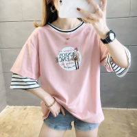 ⚡️ พร้อมส่ง⚡️เสื้อยืด-ใหม่เสื้อยืดสกรีน สไตล์เกาหลี ผ้านิ่มใส่สบายรับรองไม่ย้วยไม่ร้อนNO:983