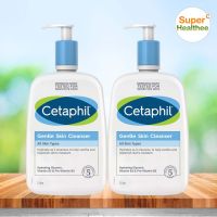 Cetaphil gentle skin cleanser (pack2) 1000 มล เซตาฟิล เจนเทิล สกิน คลินเซอร์ (แพ็คเกจใหม่)