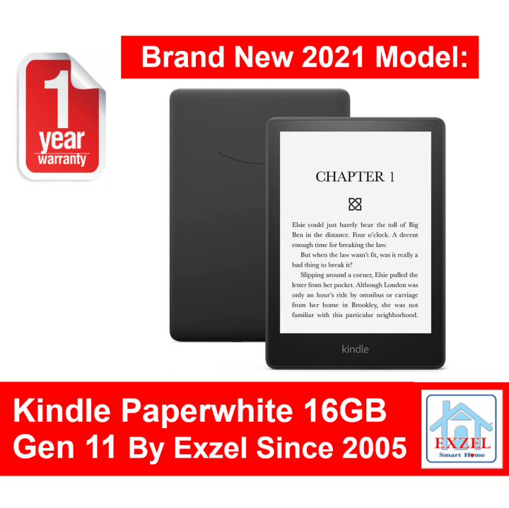 Amazon Kindle Paperwhite 13Month Warranty Gen 11 2021 Fast Ship in