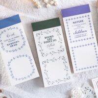 45 PCS Romantic Poet 39;s Secret Garden Border Note Decorative Embellishment Paper for Journaling