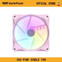 【☄New Arrival☄】 bvqqqcp Darkflash พัดลมระบายความร้อน3pin 5V Argh 120Mm,4pin พัดลมเคสคอมพิวเตอร์ปรับแต่ง Pwm Rgb ที่แอดเดรสได้สำหรับเคสคอมพิวเตอร์