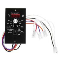 Digital Thermostat Kit Replacement 8 Temperature Digital BBQ Thermostat Kit 3 Modes Safe Barbecue Grill Replacement Parts Digital Thermometers Controller pleasant