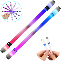 High Quality LED Flash Gel Pen Students Fashion Flash Spinning Pen Kids Gift Office Supply (Without Pen Refill)