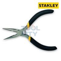 ( Pro+++ ) สุดคุ้ม STANLEY 84-119 คีมปากแหลม ด้ามหุ้มยาง 5" ราคาคุ้มค่า คีม หนีบ คีม หนีบ ลวด คีม หนีบ ห่วง พระ คีม หนีบ สาย ไฟ