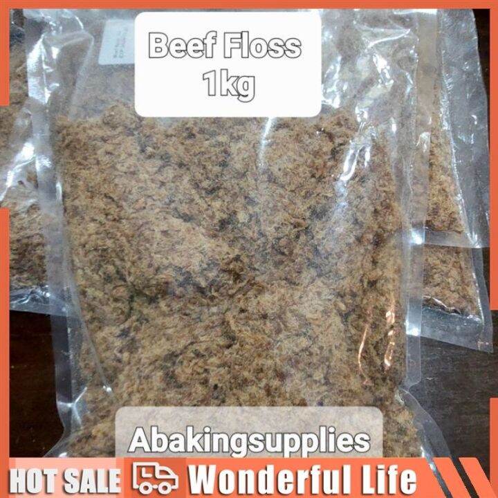 BEEF MEAT FLOSS original 1kg Lazada PH