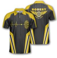 2023 new arrive- Dart-themed Polo Shirts with 3D Personalization for Men and Women Players and Teams   09