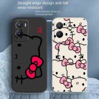 เคสมือถือลายแมวลายเส้น Hello K-Kitty น่ารัก2แบบสำหรับ VIVO Y55S Y31 Y33S Y55 Y35 Y51S Y52S Y53S Y66 Y73S Y77 5G เคส Y93 Y85เคสเคสเคสเคสเคสเคสเคสเคสเคสเคสเคสเคสเคสเคส Funda