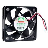 MGA5012MR-O10พัดลม DC12V 50X50x10mm ขนาด5ซม. 5010 50มม. 0.036A พัดลมทำความเย็นแอร์ปั๊มพ์เสียงเงียบพิเศษ0.432W สำหรับแหล่งจ่ายไฟพัดลมทำความเย็น S