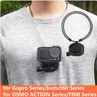 ™ Magnetic POV Neck Mount Action Camera Holder Chest Body Strap Vlog Snap Mount for Action 4/GoPro 11/ Insta360 X3/ Action 3/FIMI