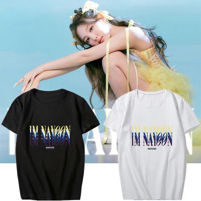 Twice IM Album t shirts Twice NAYEON t-shirt Cotton Premium Quality Kpop Fans tees