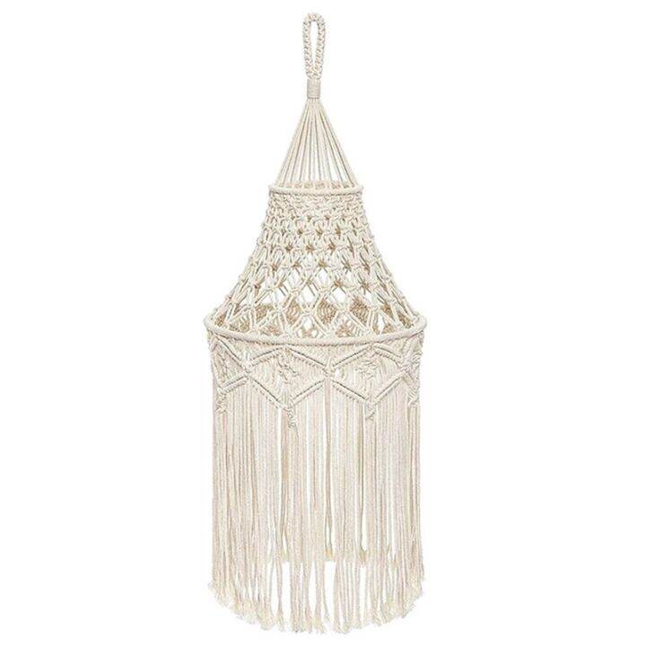 macrame-lamp-shade-hanging-pendant-light-cover-office-bedroom-living-room-nursery-dorm-room-bohemian-home-decor