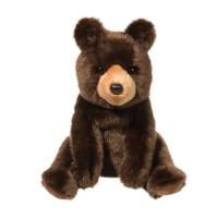 ตุ๊กตานิ่ม แบรนด์ ดักลาส Douglas ตุ๊กตาหมีสีน้ำตาล แคล  Cal Brown Bear ขนาดสูง 10 นิ้ว