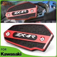 For Kawasaki ZX4R ZX 4R ZX 4R Motorcycle Accessories CNC Aluminum Front Brake Oil Fluid Reservoir Cover Cap