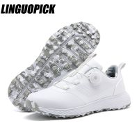 Golf Shoes Men Waterproof Breathable Golf Sneakers Women Spikeless Sports Shoes Walking outdoor sport Golfing Footwear 2023