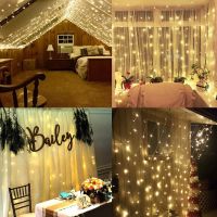 Christmas Lights Home Decoration 2x23x13x3m Led Curtain Icicle String Lights Garden Xmas Party Decorative Lights