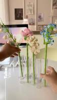 ?‍♂️?‍♂️มีของเลยจร้า.. [พร้อมส่งจากไทย] แจกันแท่งใส แจกันแก้ว ?‍♂️?‍♂️?‍♂️?‍♂️ราคาถูก แจกันดอกไม้  แจกันดอกไม้พระ แจกันมินิมอล ดอกไม้