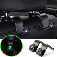 [ BMW ]  Car Luminous Hooks Multifunctional Hooks Seat Back Organizers with Logo Car Accessories for BMW