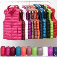 ZZOOI Brand Women Sleeveless Womens Ultra Light Down Vests Slim Jacket Girl Gilet Plus Lightweight Windproof Warm Waistcoat