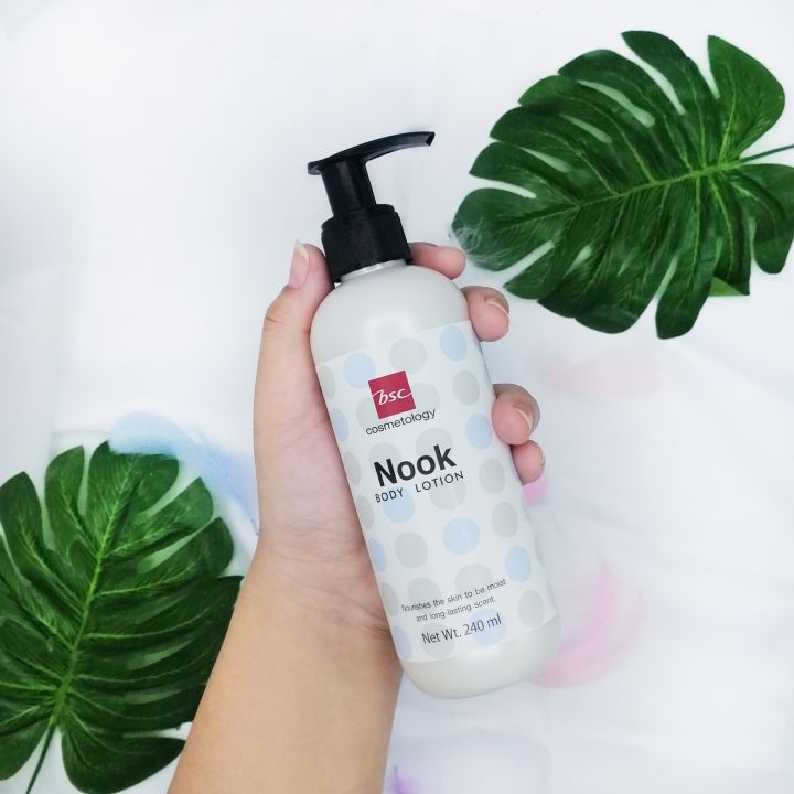 bsc-nook-body-lotion-บีเอสซี-นุ๊ค-บอดี้-โลชั่น-โลชั่นบำรุงผิวพร้อมมอบความหอมละมุน-หอมติดทน-ยาวนาน-บำรุงผิวให้แลดู-กระจ่างใสชุ่มชื่น-240-มล