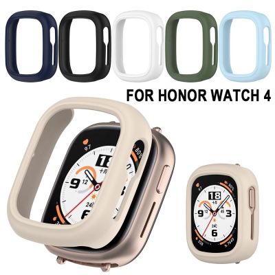 IDENT บัมเปอร์ ฝาครอบพีซี สมาร์ทสมาร์ทโฟน ปลอกหุ้มแข็ง เคสสำหรับมือถือ ของใหม่ นาฬิกาสำหรับผู้หญิง ตัวป้องกันหน้าจอ สำหรับ Honor Watch 4 สมาร์ทวอทช์