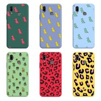 ❏❦ Dinosaur Fashion Phone Case For Honor 8X Max Case Soft Silicone Colorful TPU Edging Shell For HUAWEI Honor Y Max Cover