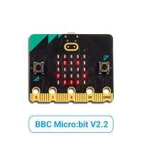 BBC Microbit V2 V1.5 V2.2 คณะกรรมการพัฒนาการเรียนรู้ที่ตั้งโปรแกรมได้สําหรับโครงการ DIY พร้อมไฟ LED RGB ปุ่มที่ตั้งโปรแกรมได้