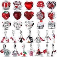 【hot】▬  new 925 Sterling Color Charms Beads Original Jewelry Gifts