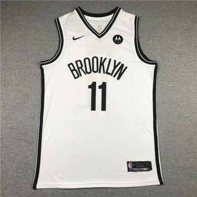 Ready Stock Most Popular Mens No 11 Kyriee Irvingg Brooklyn Nets 2020/21 Swingman Jersey - White