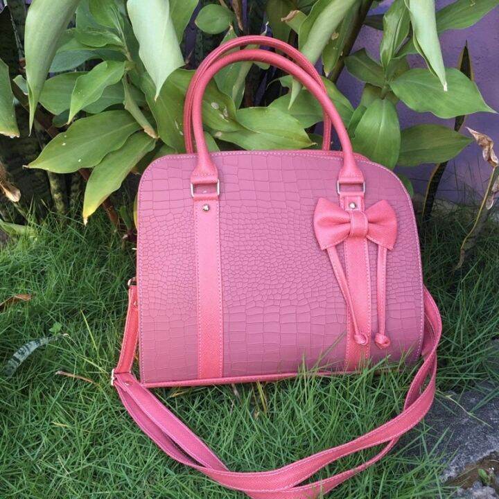 Marikina Made Coleen Hand Bag Croco Synthetic Leather Lazada PH