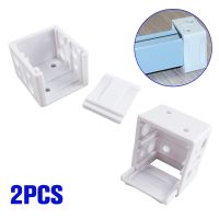 2Pcs Brackets Low Profile Mounting Bracket Window Blinds Plastic Installation Accessories