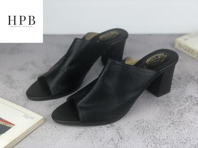 HPB 🇹🇭 36 - 40 รองเท้าส้นสูงผู้หญิง ส้นสูง 2.5 นิ้ว สีดำ (แนะนำ +1 ไซส์)